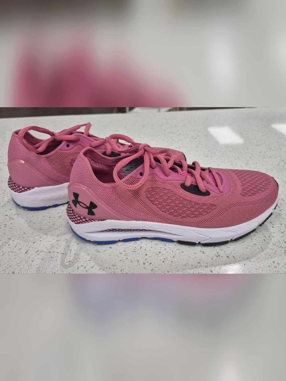 Under Armour Pink Athletic Running Shoes